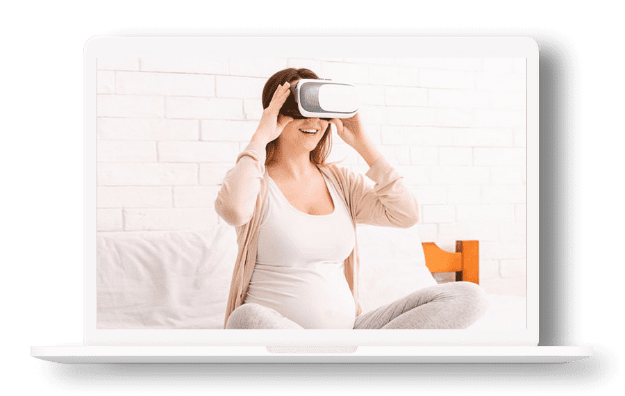 Gafas VR para ver la ecografia